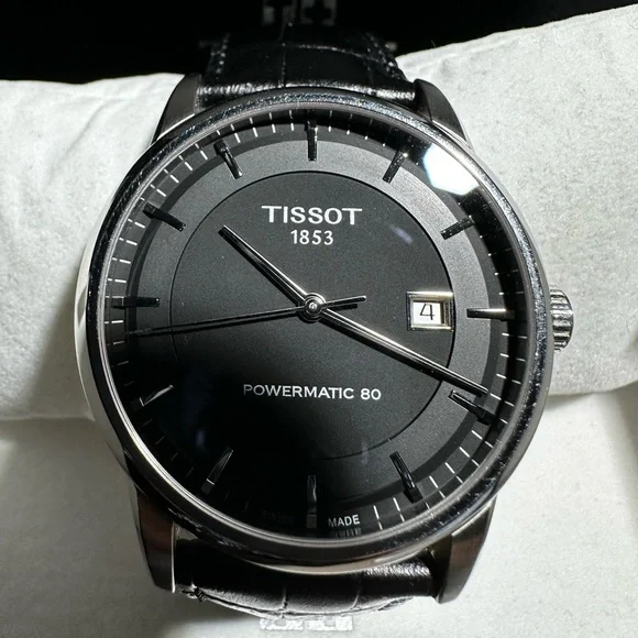 Tissot Black and Silver Men's Watch - Picture 7 of 7